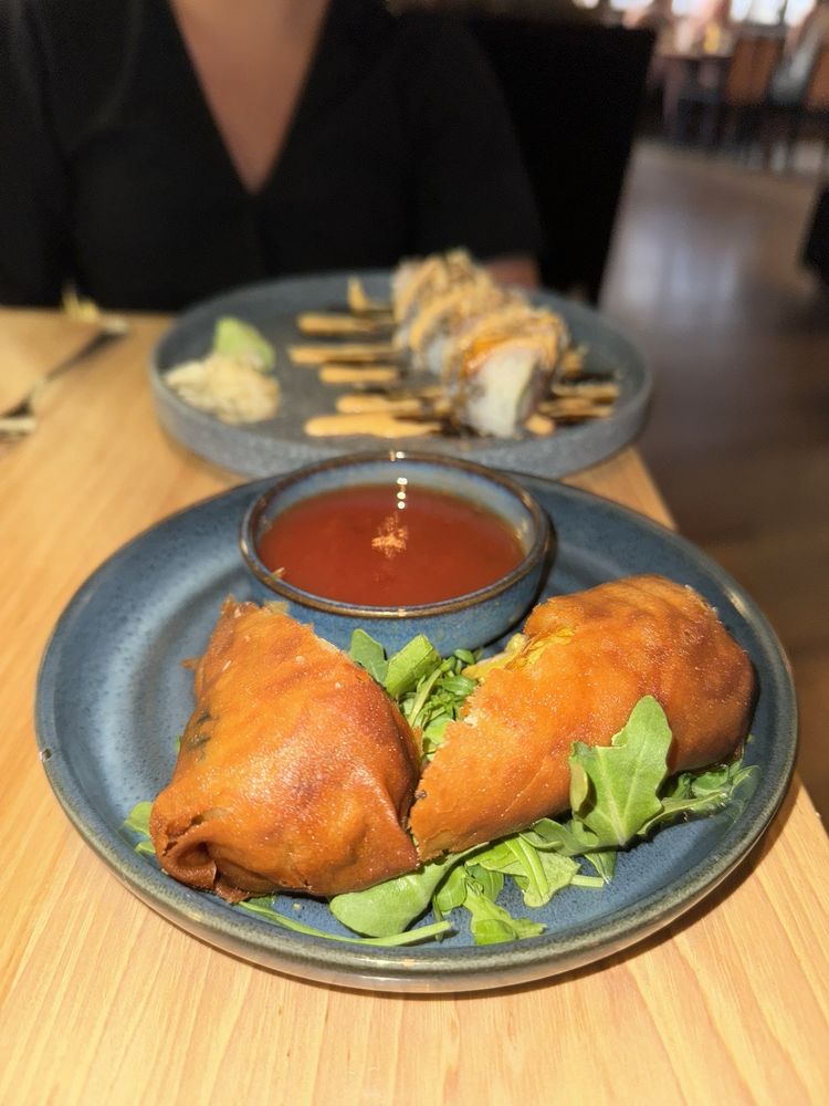 Shitake Mushroom Spring Rolls