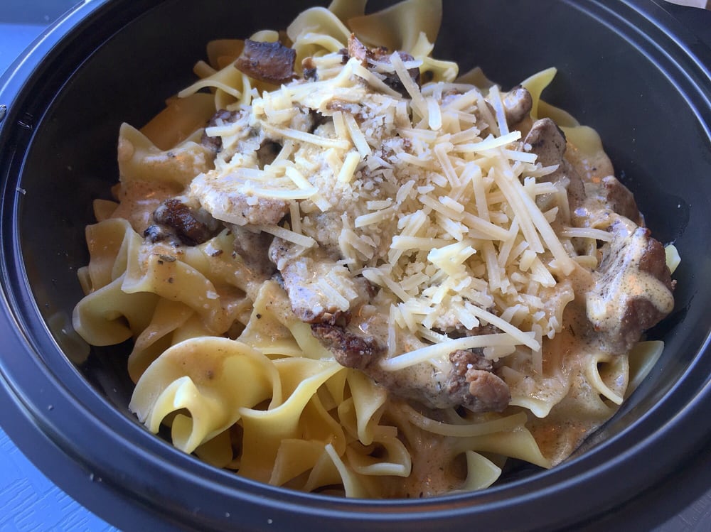 Steak Stroganoff Noodles Duo