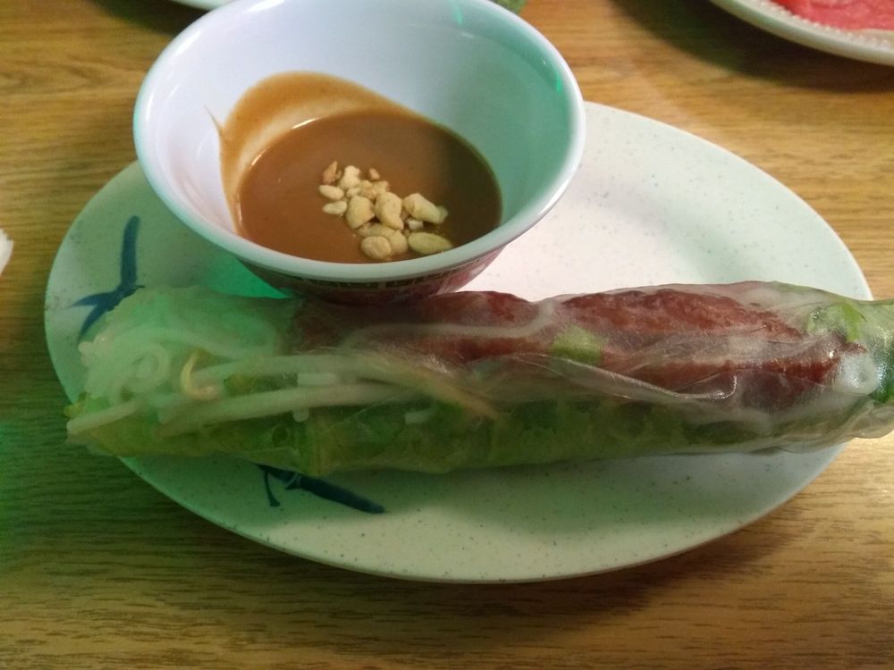 Sausage Summer Rolls