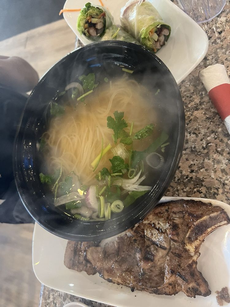 Grilled Pork Chop Pho