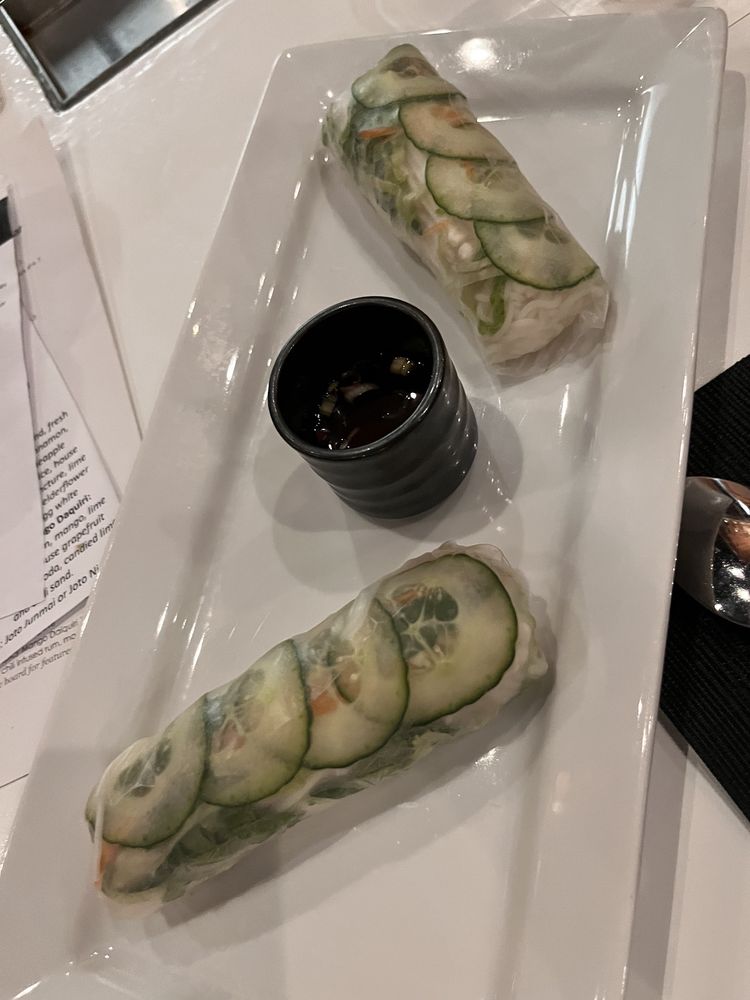 Enoki Spring Rolls