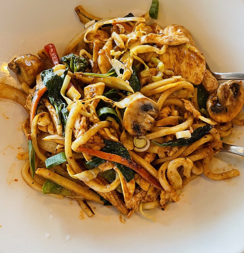 Spicy Thai Udon Noodles