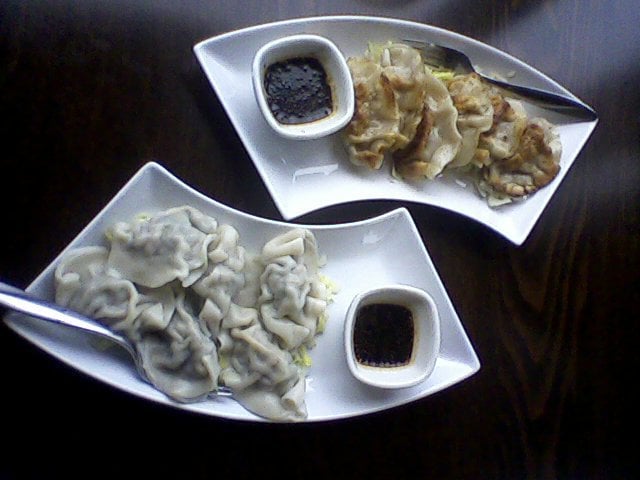 Chicken and Mushroom Dumplings