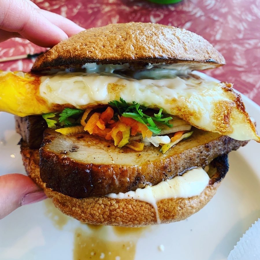 Long John Breakfast Sandwich