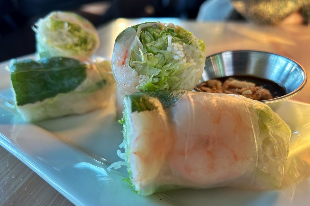 Shrimp Pork Spring Rolls