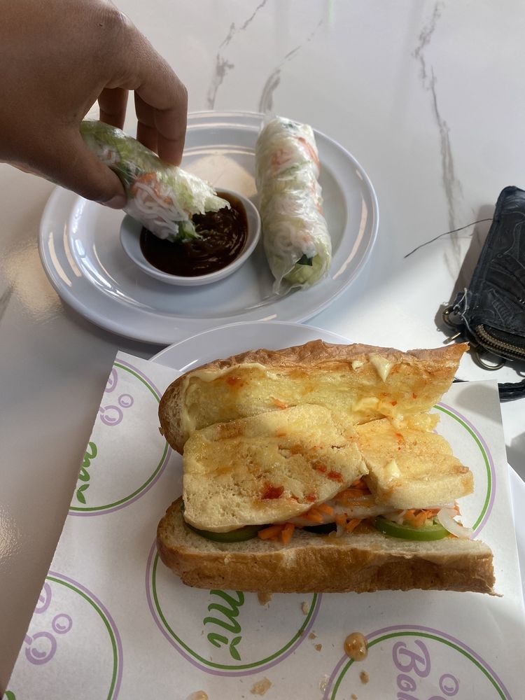 Crispy Tofu Banh Mi