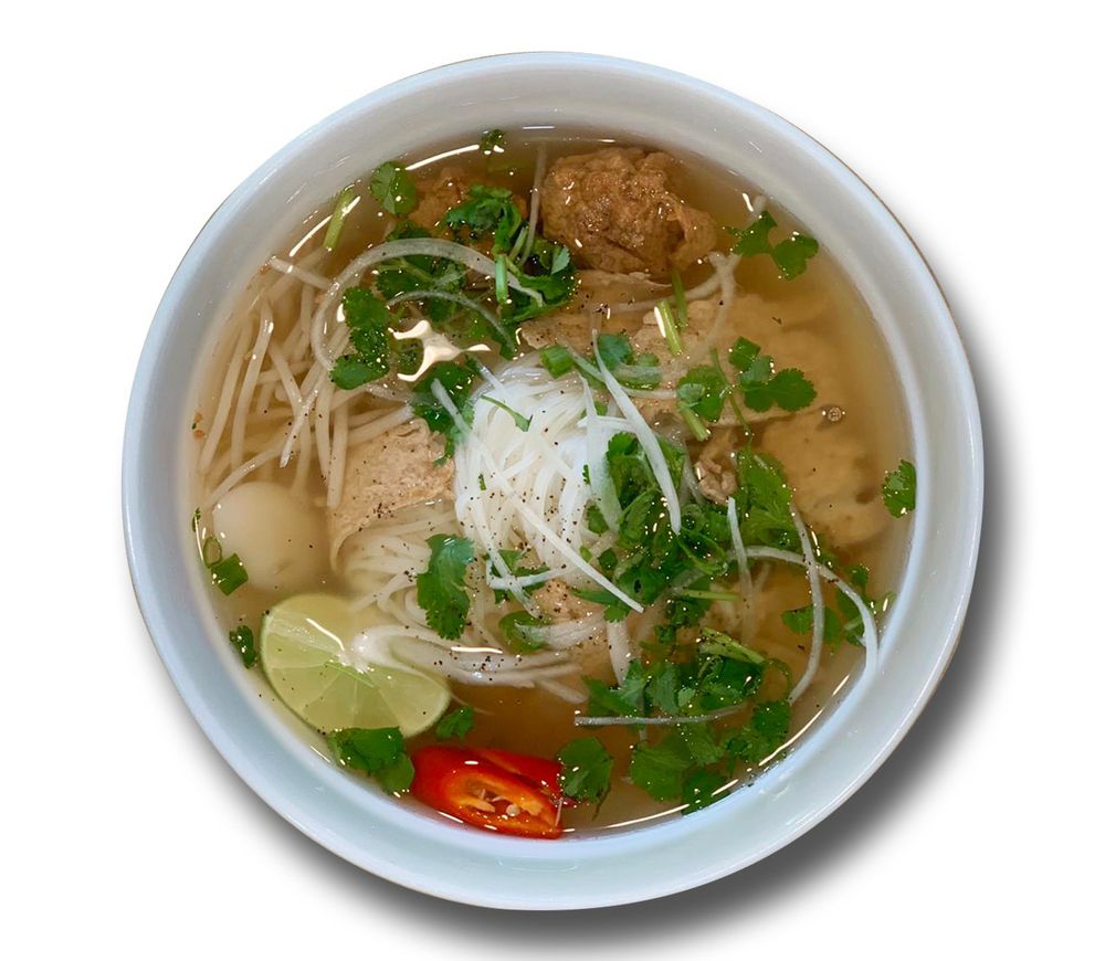 Spicy Beef Pho Soup