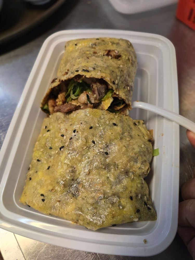 Spicy Chicken Crepe