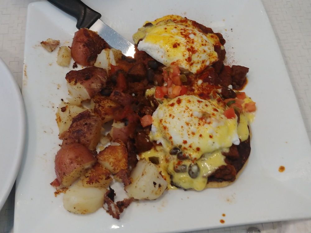 Southwest Eggs Benedict