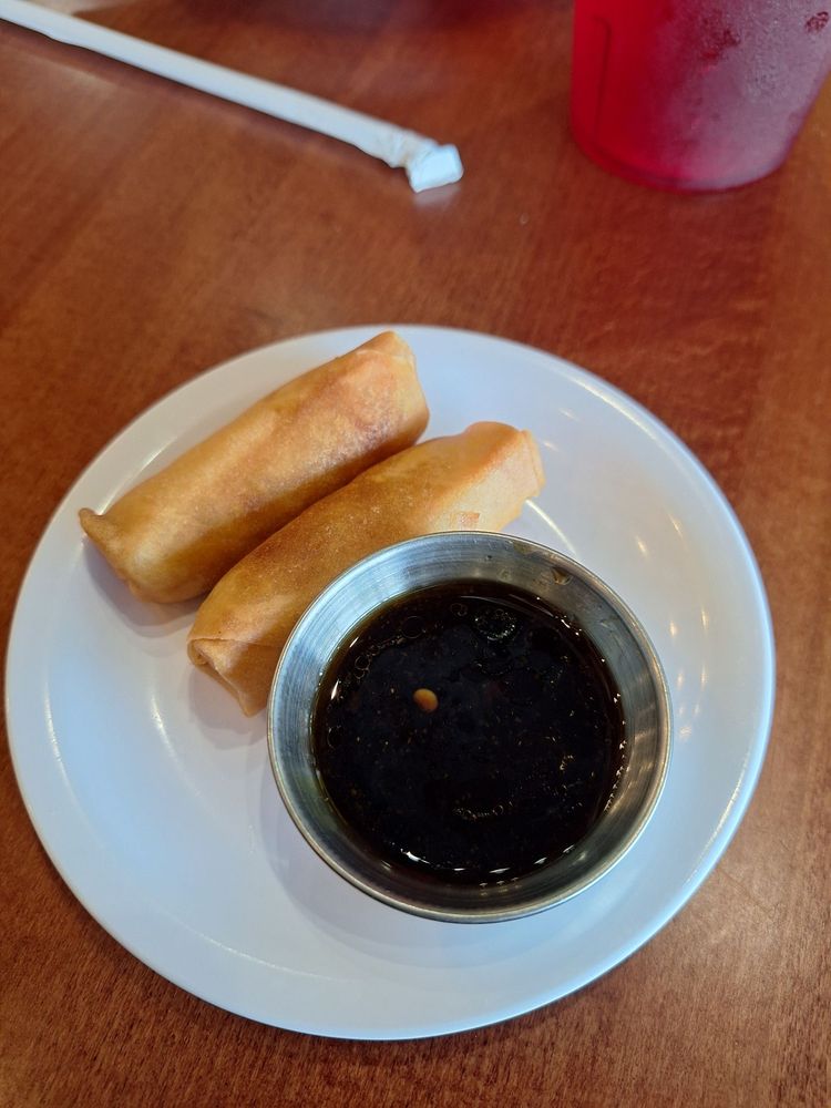 Fried Eggplant Spring Roll