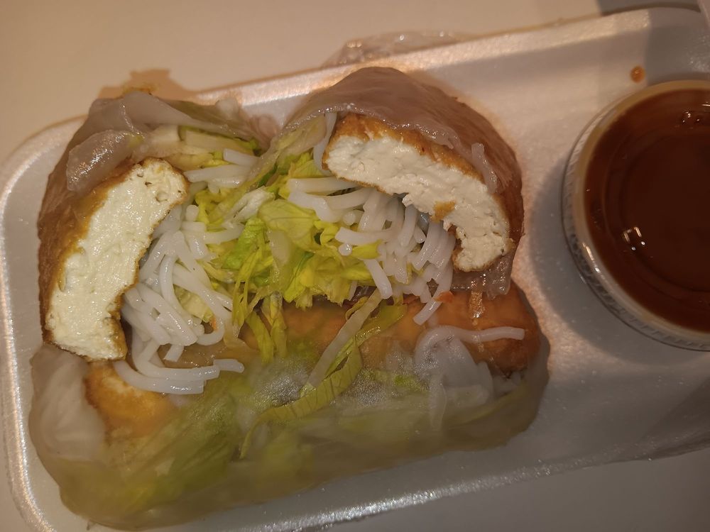 A6 Crispy Fried Tofu Spring Rolls