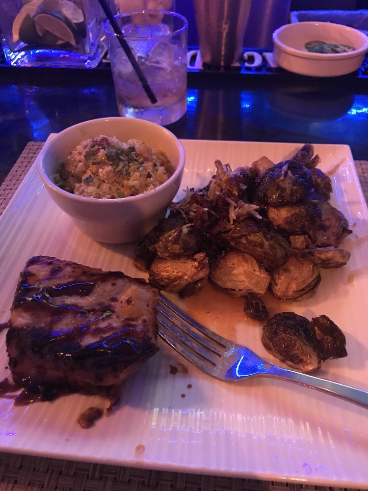 Miso Glazed Sea Bass