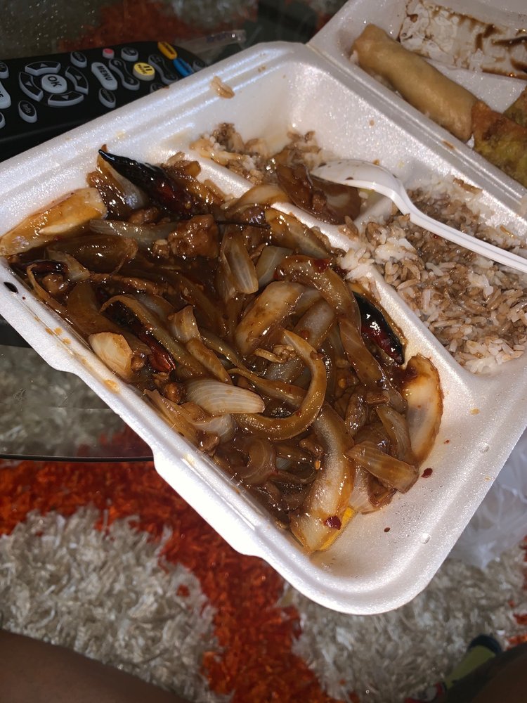 Mongolian Beef Dinner Entrée 蒙古牛肉