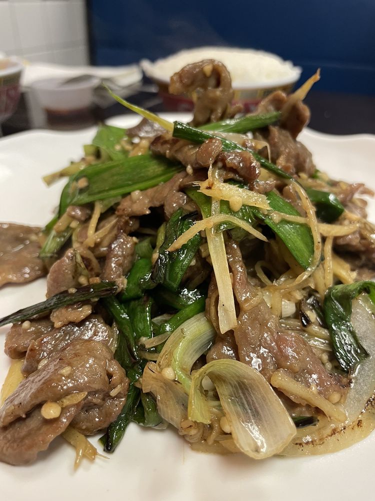 Ginger Green Onion Beef