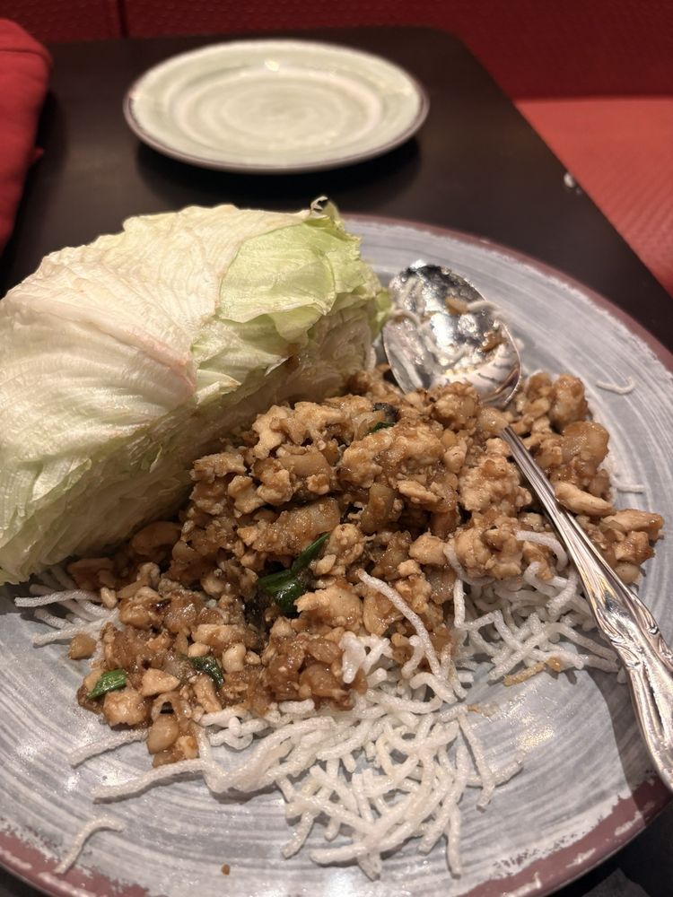 Chicken Lettuce Wrap