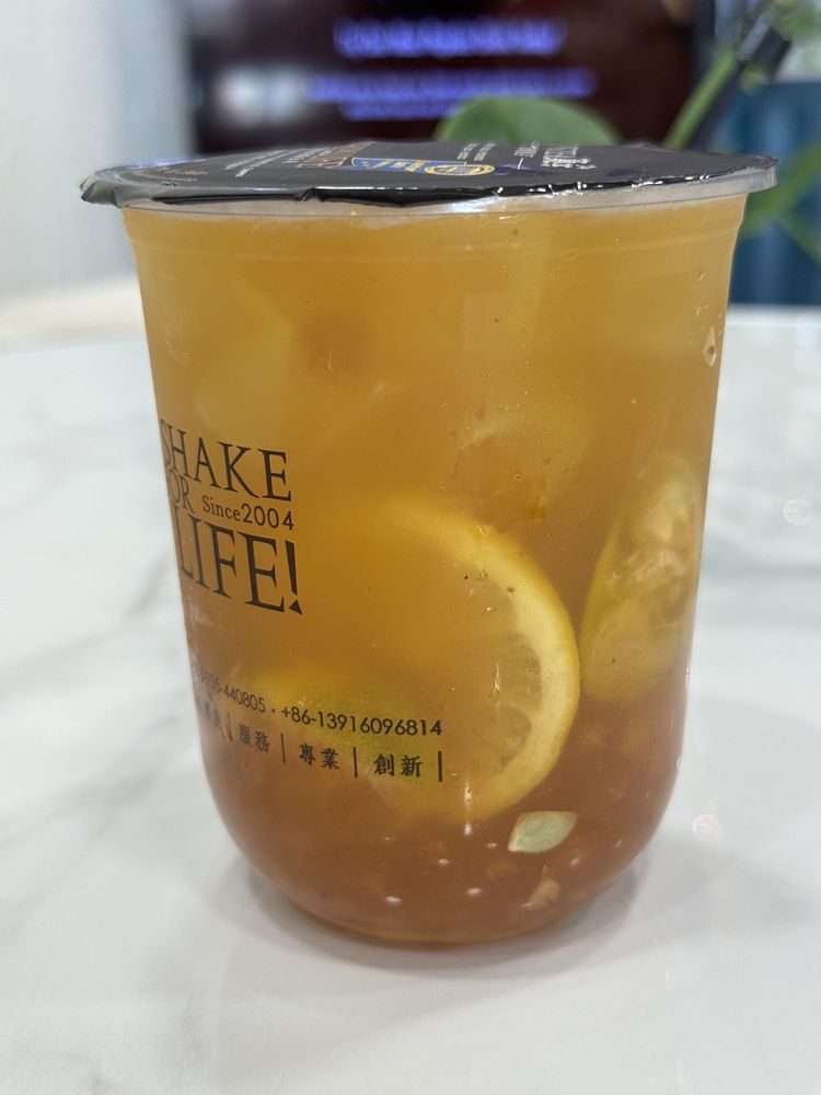 Kumquat Lemon Iced Tea