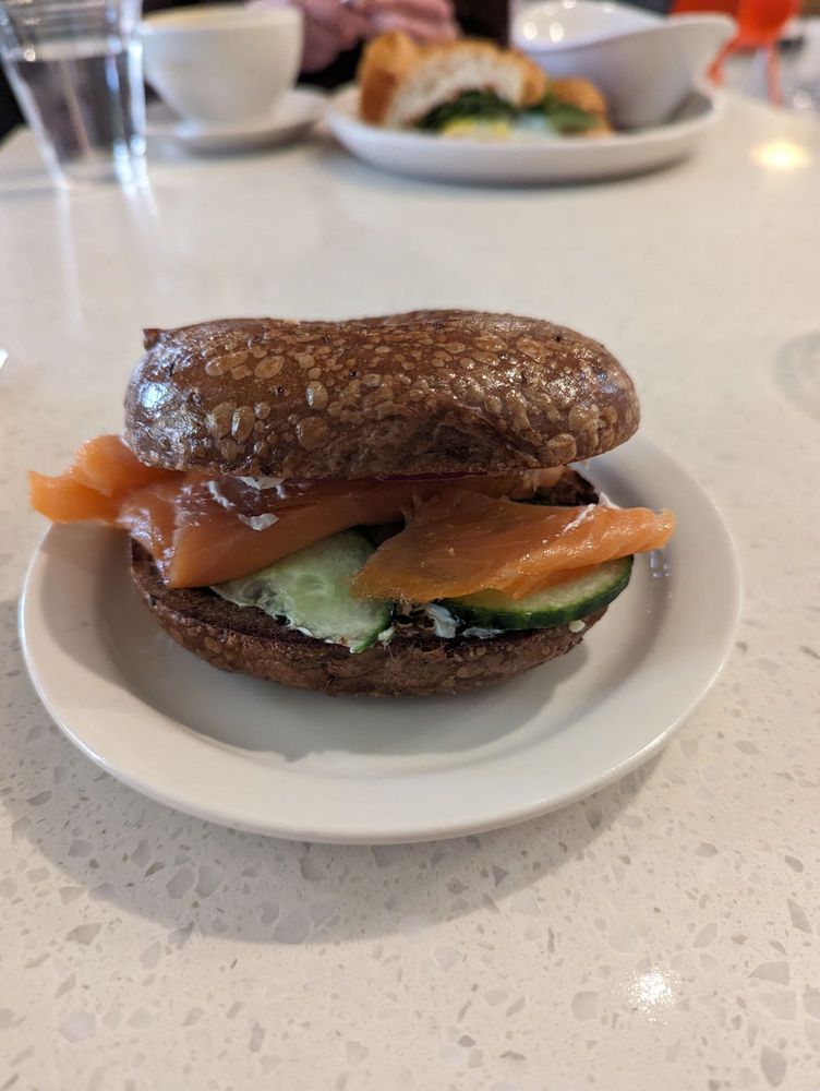 Sockeye Smoked Salmon Sandwich