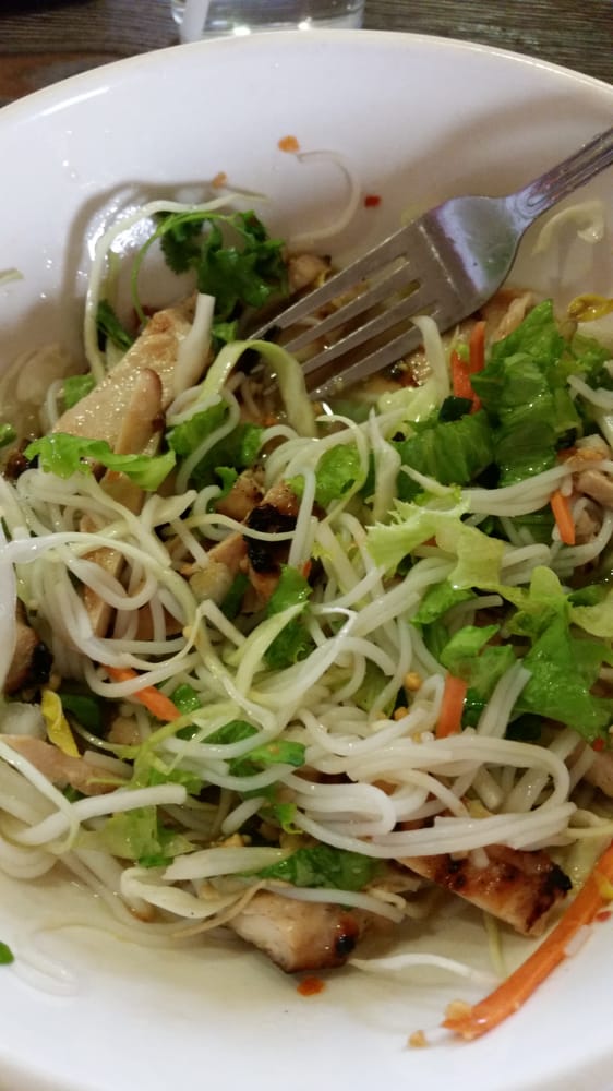 Grilled Chicken Noodle Bowl- Bun Ga Nuong