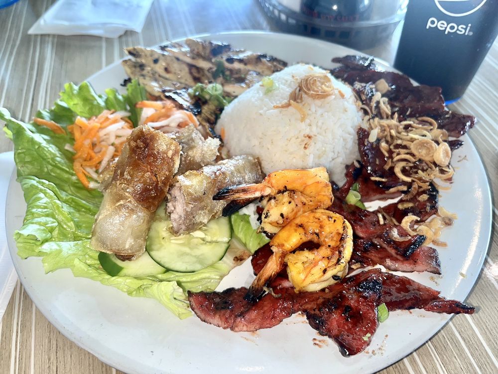 Combination Rice Plate