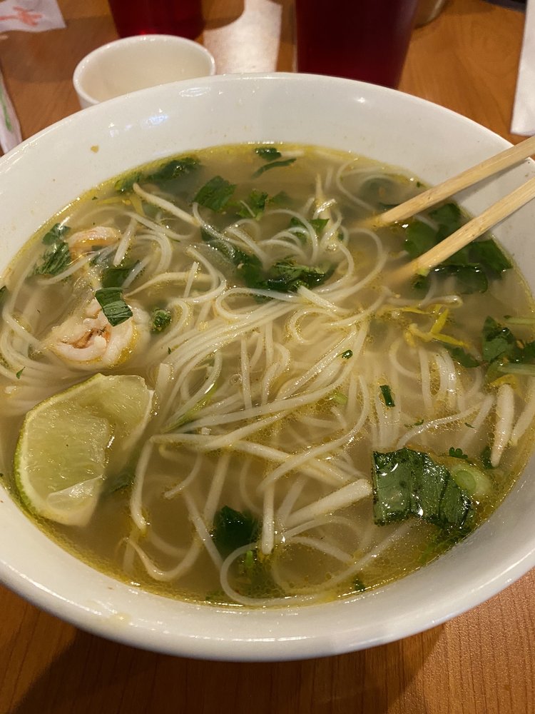 Spicy Shrimp Pho