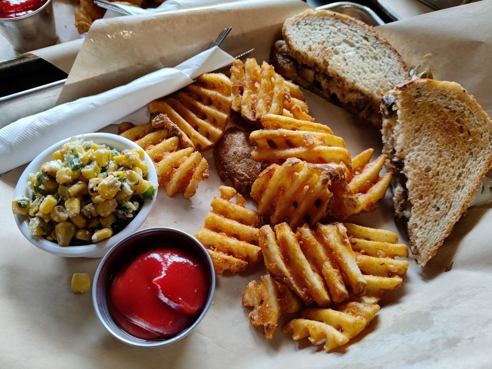 Mushroom Pastrami Sandwich