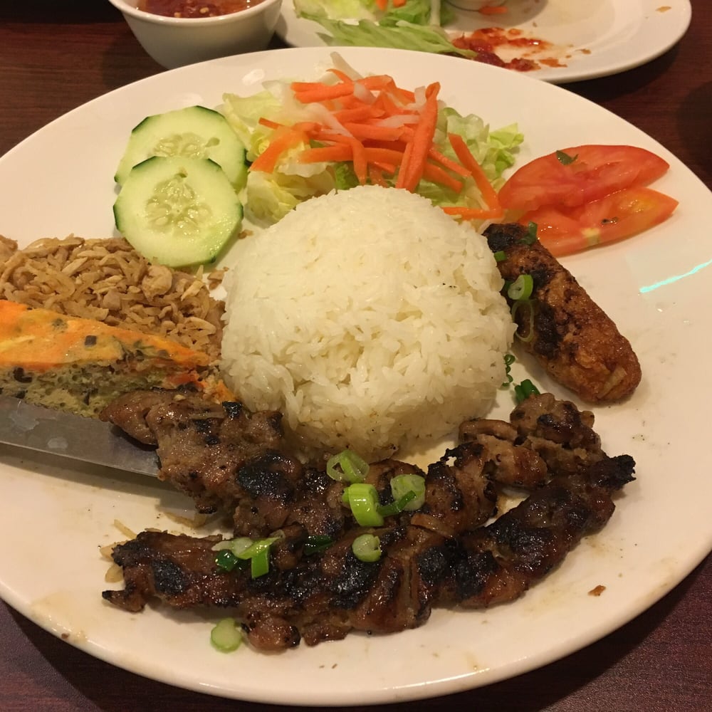Pork Chop Over Rice