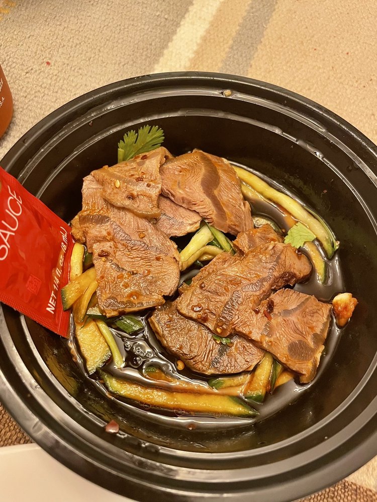 Chinese Braised Beef Shank Slice Steak Rebanado