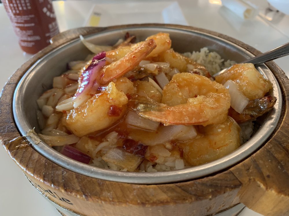 Malaysian Seafood Baked Rice