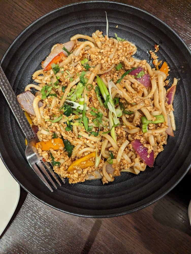 Spicy Chicken Udon Noodles