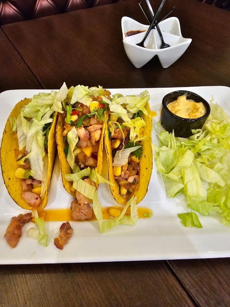 Asian Style Chicken Taco