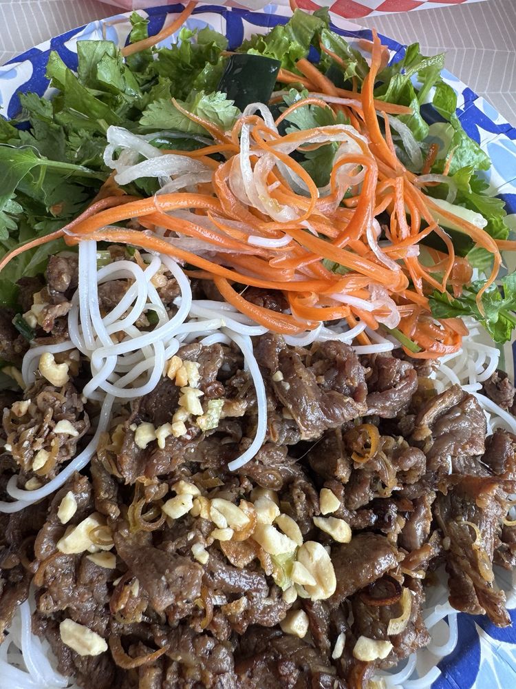 Beef Vermicelli Noodle Salad