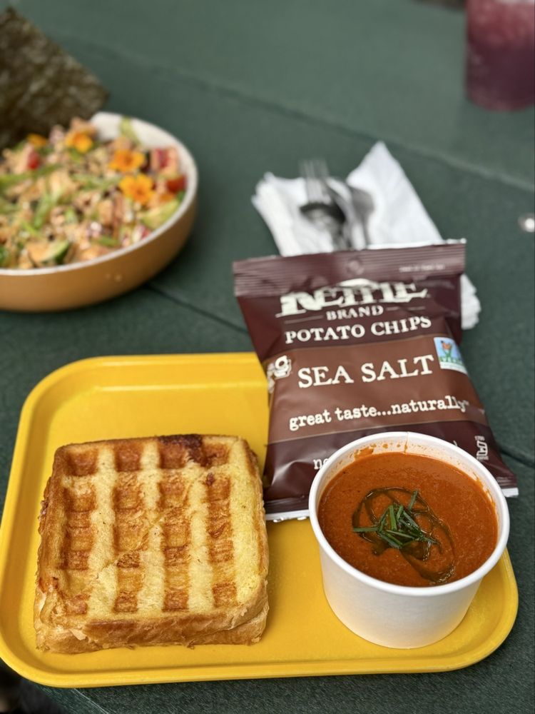 Waffle Grilled Cheese Peppered Cheddar