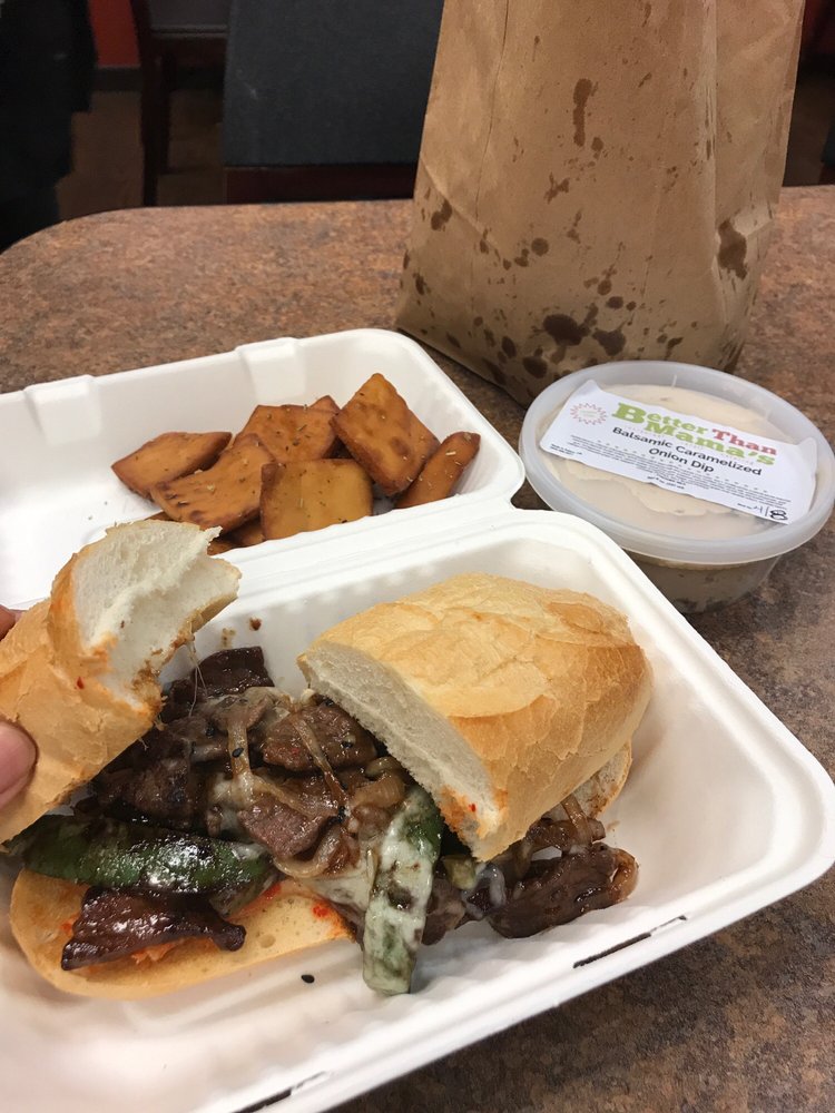 Korean Cheesesteak Sandwich