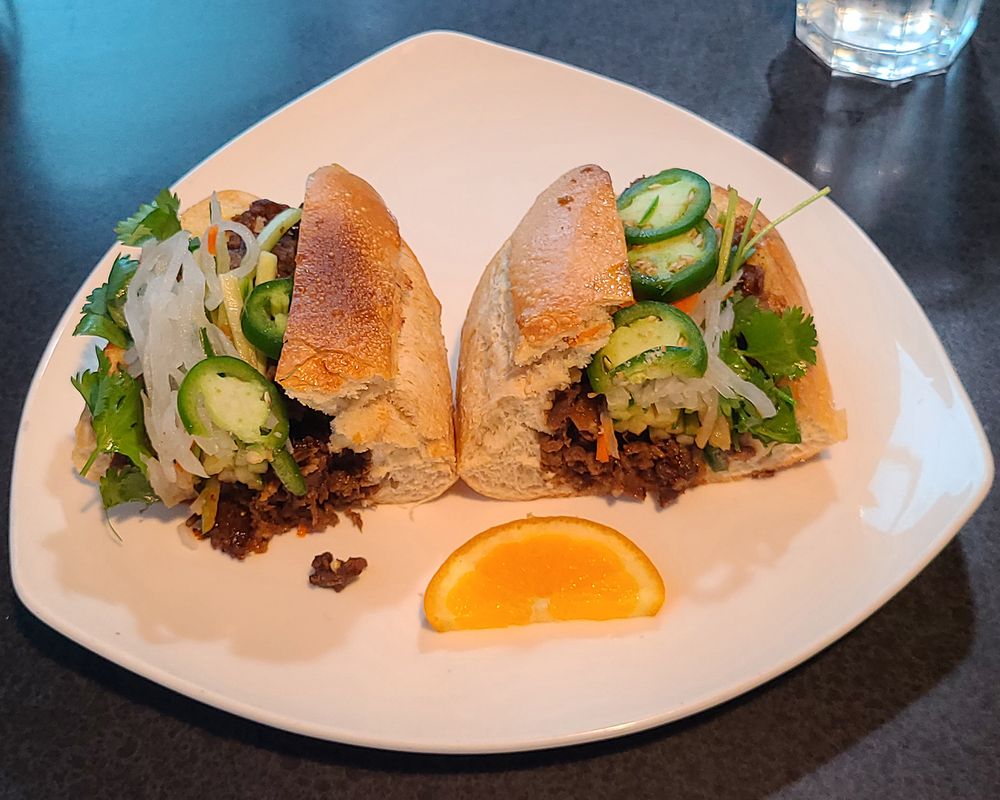 Lemongrass BBQ Pork Sandwich