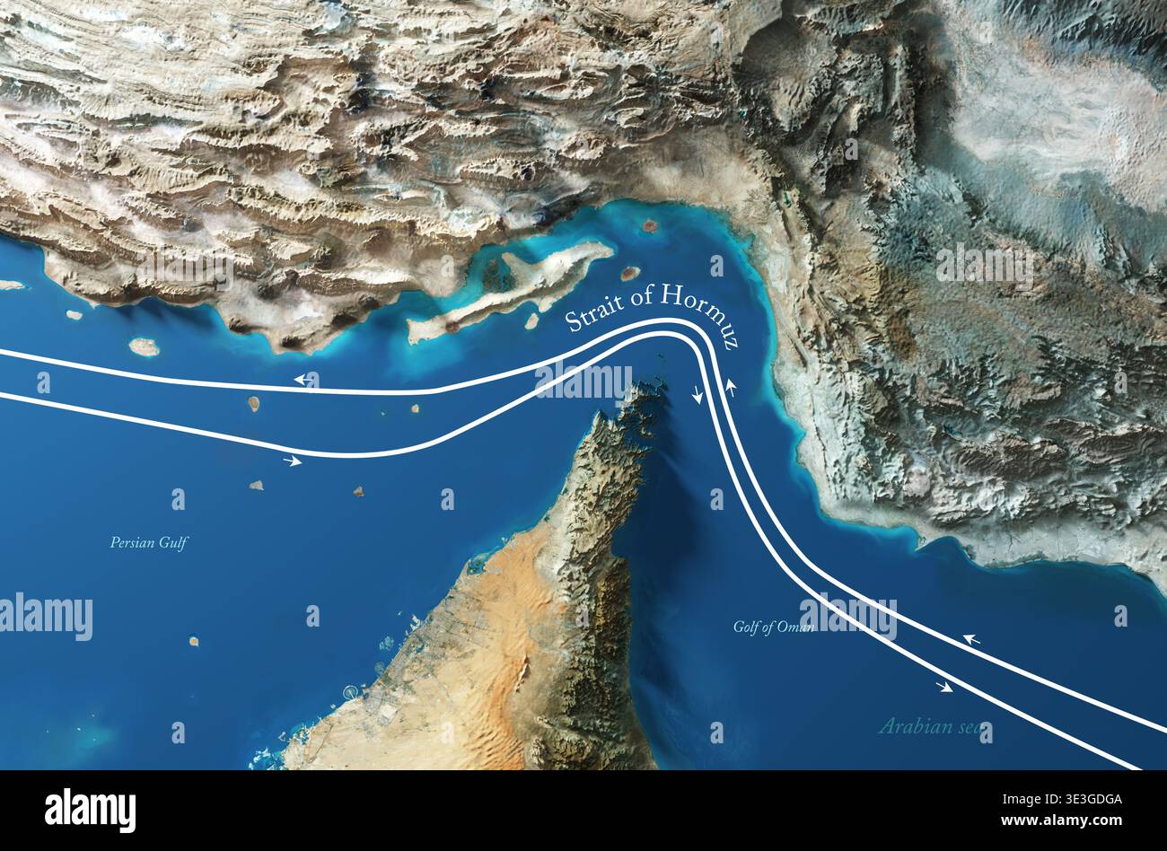 Eo biển Hormuz – tuyến đường huyết mạch vận chuyển hơn 20% dầu thô thế giới, hiện đang bị Iran kiểm soát.