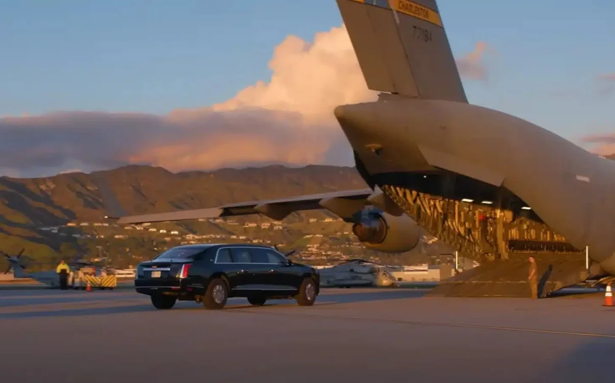 When-hes-not-on-Air-Force-One-the-US-President-always-travels-aboard-The-Beast-a-bulletproof-Cadillac-no-one-knows-much-about-for-security-reasons-and-a-massive-40-strong-motorcade-lead-1.webp