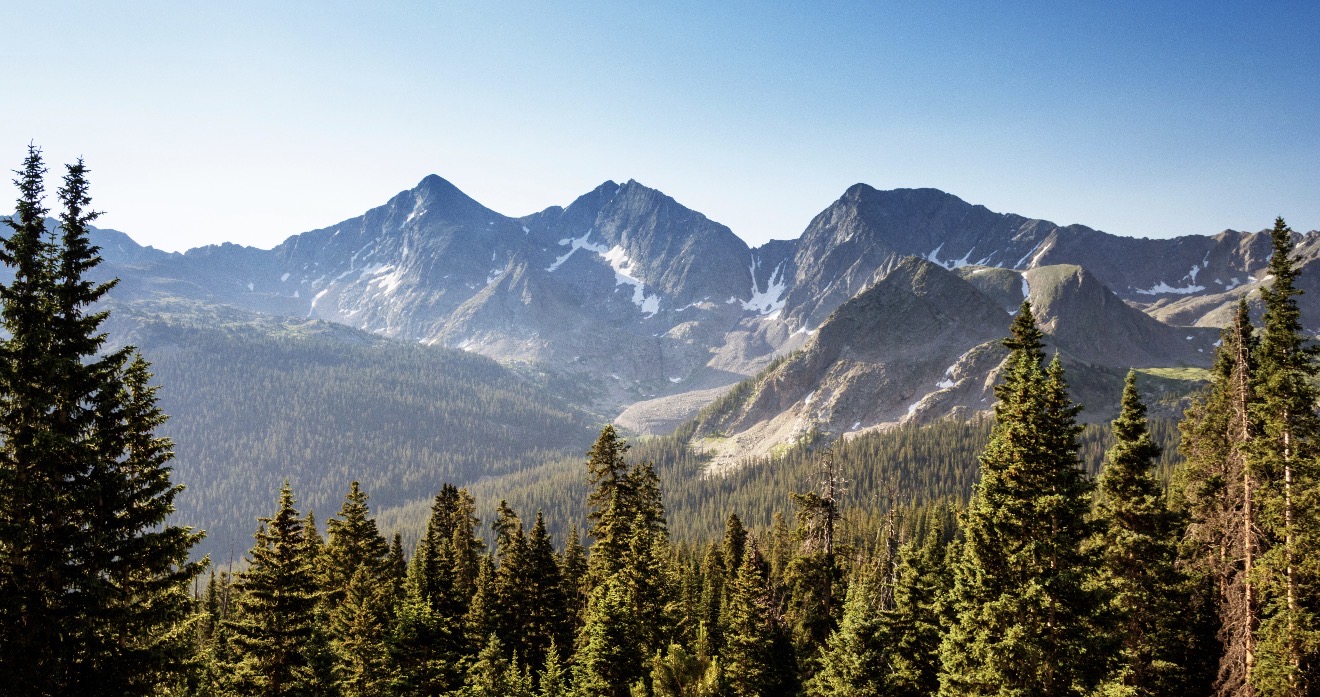 Cảnh quan hùng vĩ tại Rocky Mountain National Park.