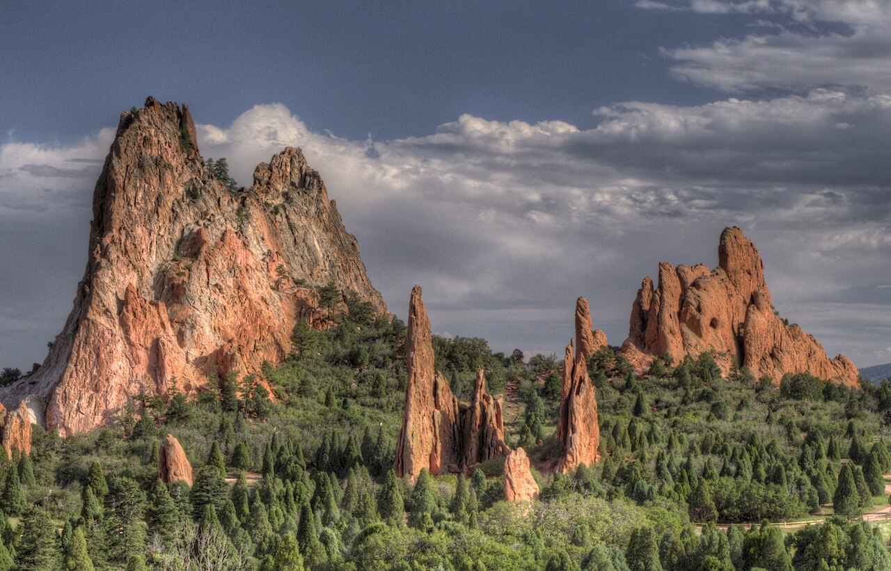 Garden of the Gods tại Colorado Springs.