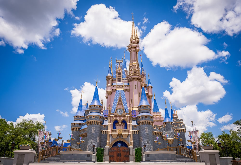 Lâu đài Cinderella tại Magic Kingdom, Walt Disney World.