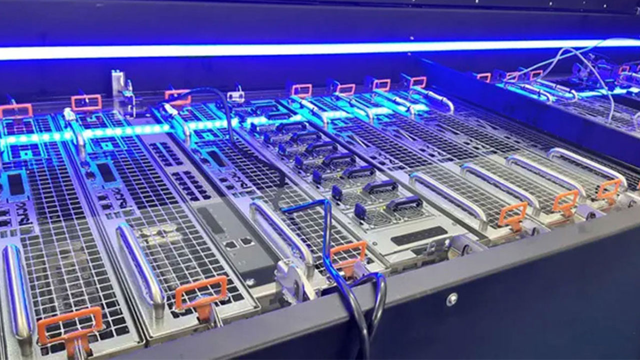 Hệ thống làm mát bằng chất lỏng trong trung tâm dữ liệu AI. Nguồn: Tetra Tech