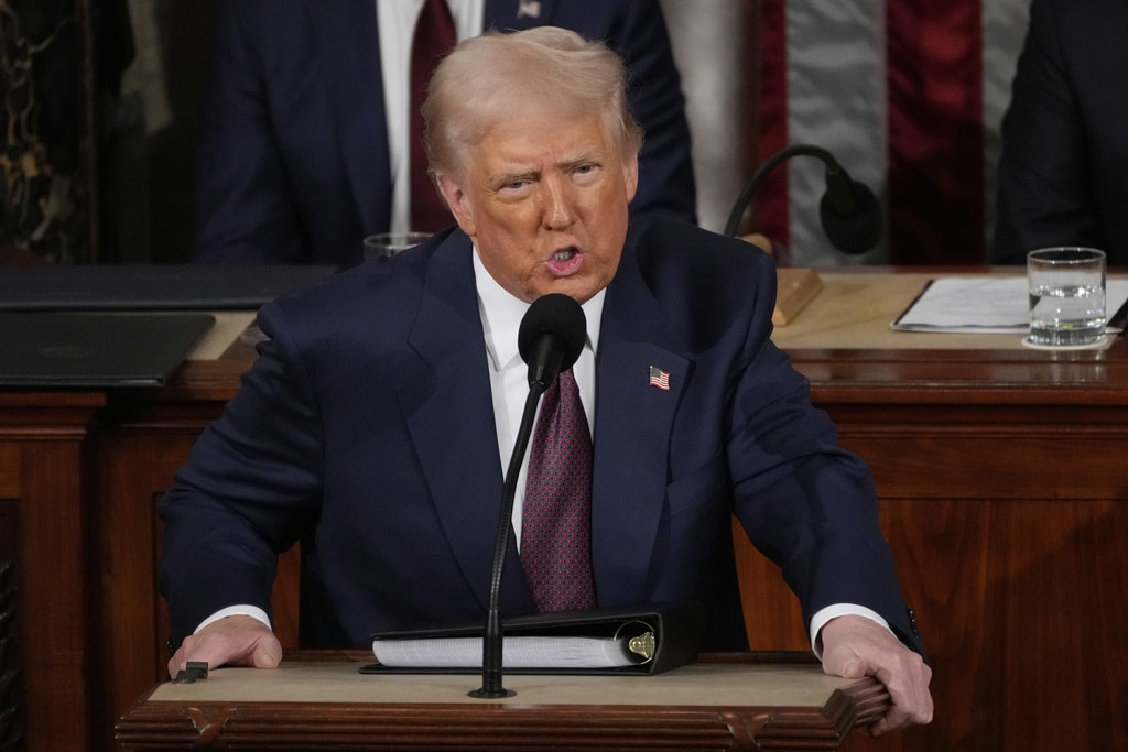 Tổng thống Donald Trump phát biểu. Nguồn: IPM Newsroom
