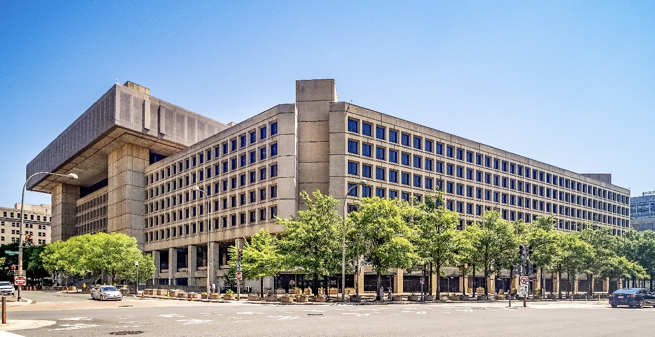 Trụ sở FBI (Tòa J. Edgar Hoover), Washington, D.C. Nguồn: Wikipedia