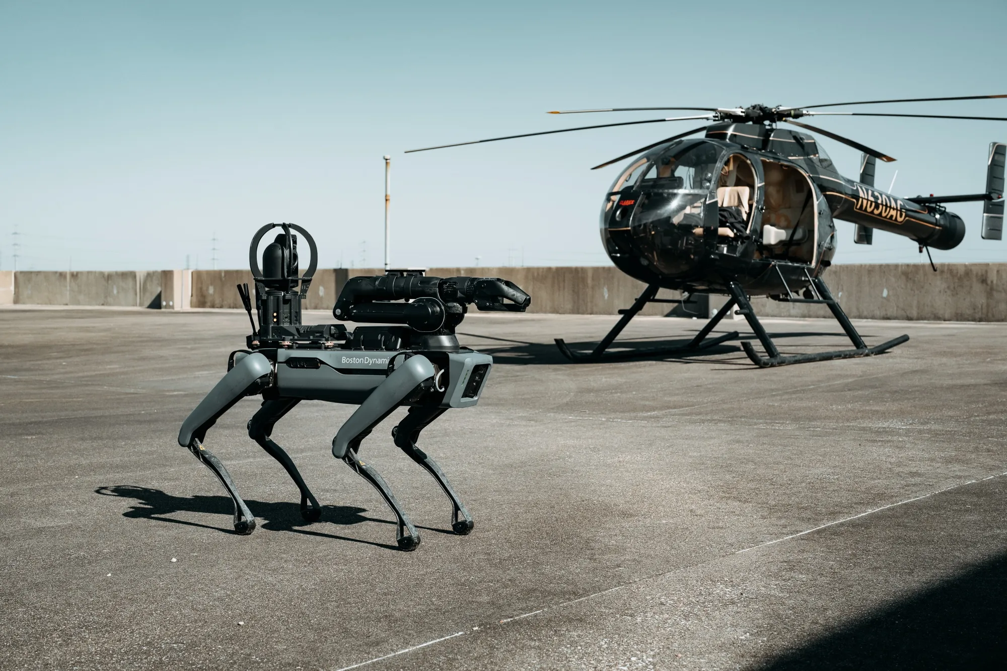 Robot Spot của Boston Dynamics. Nguồn: Bloomberg