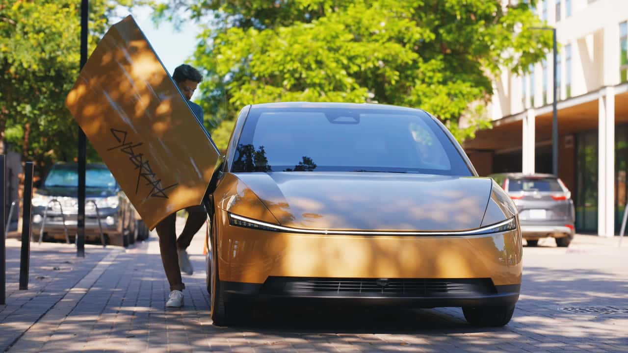 Cybercab tại Austin. Nguồn: InsideEVs