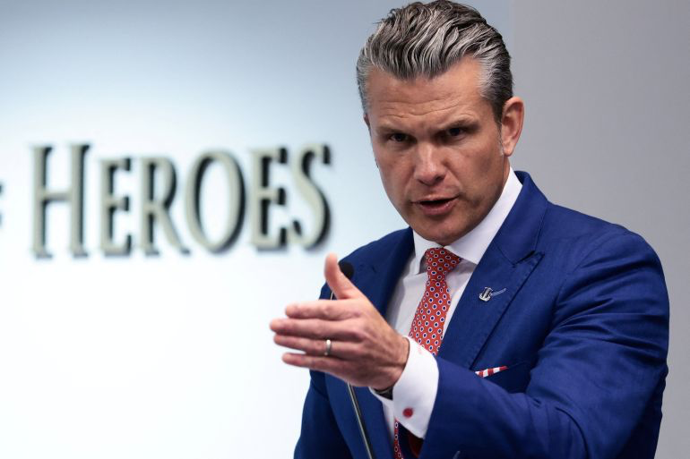 Pete Hegseth. Nguồn: Al Jazeera