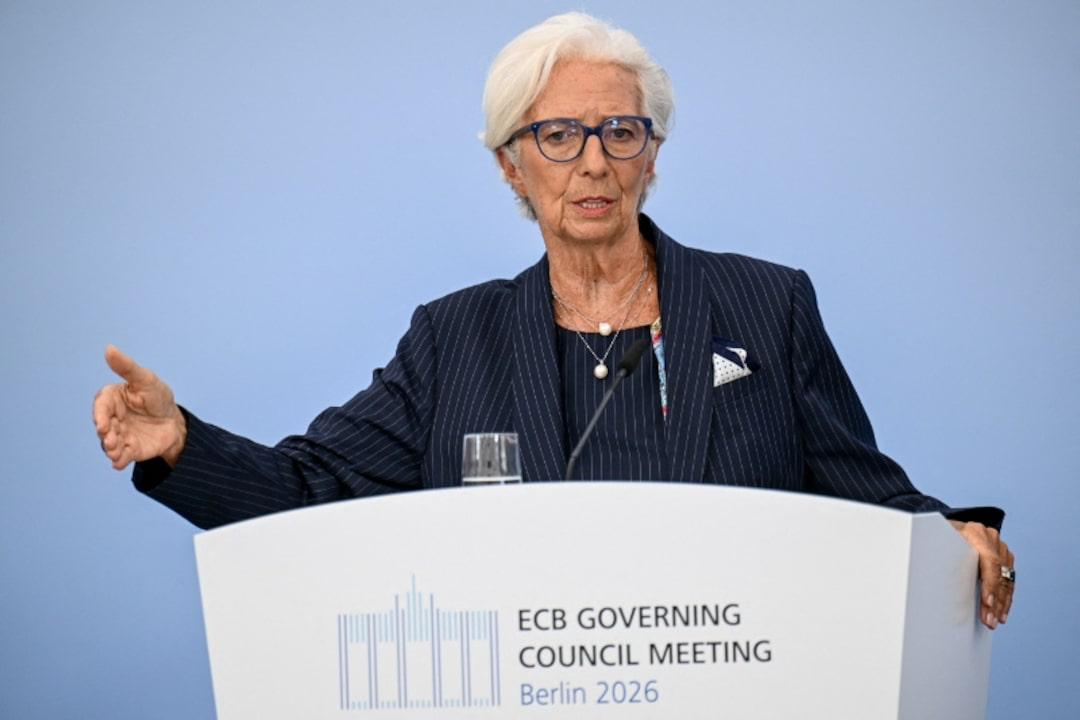 Christine Lagarde họp báo sau cuộc họp Hội đồng, Berlin 10/9/2026. Nguồn: Reuters