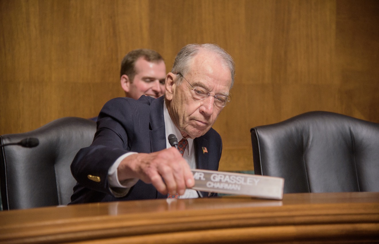 Thượng nghị sĩ Chuck Grassley. Nguồn: Senate Judiciary Committee