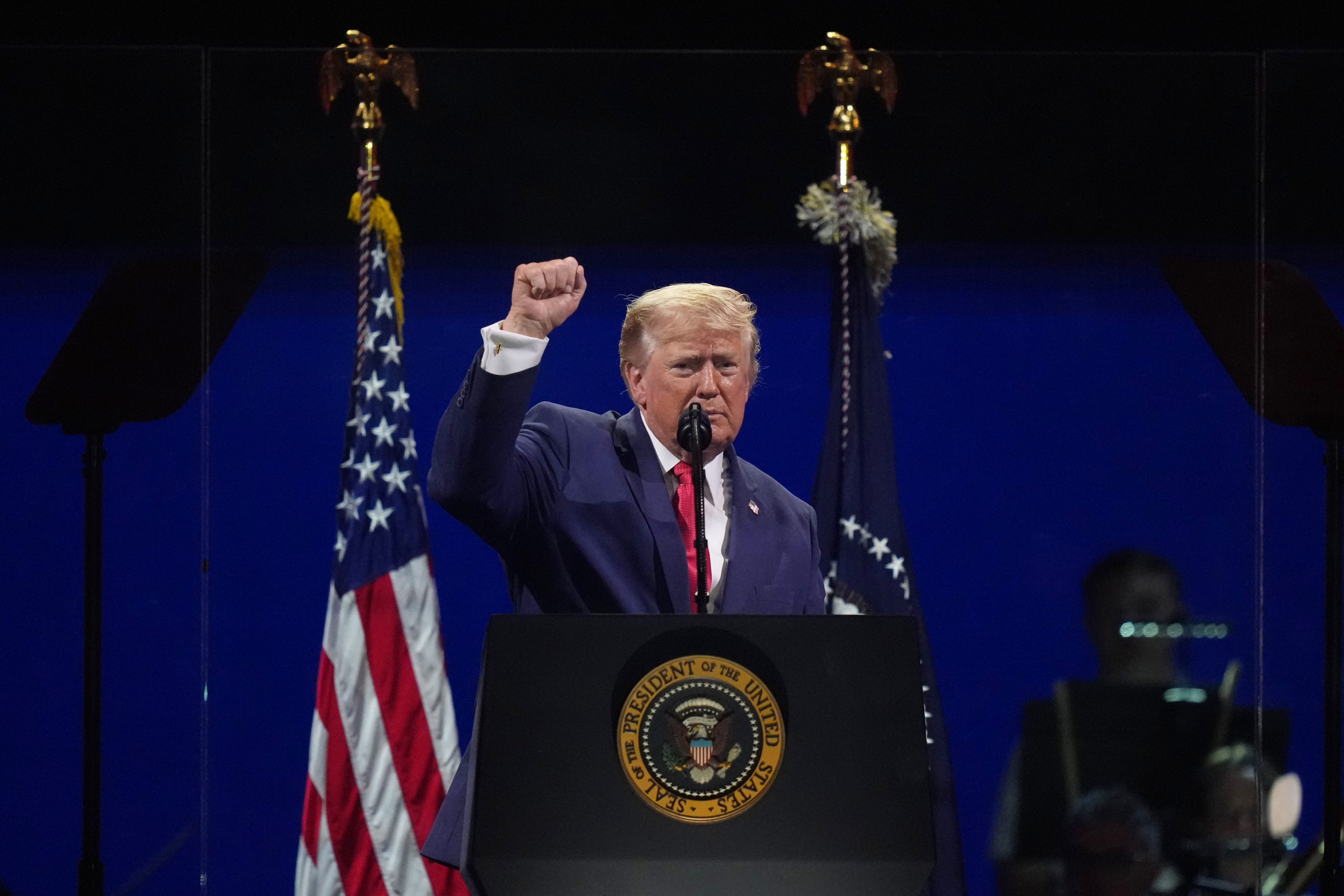 Tổng thống Donald Trump. Nguồn: WPTF