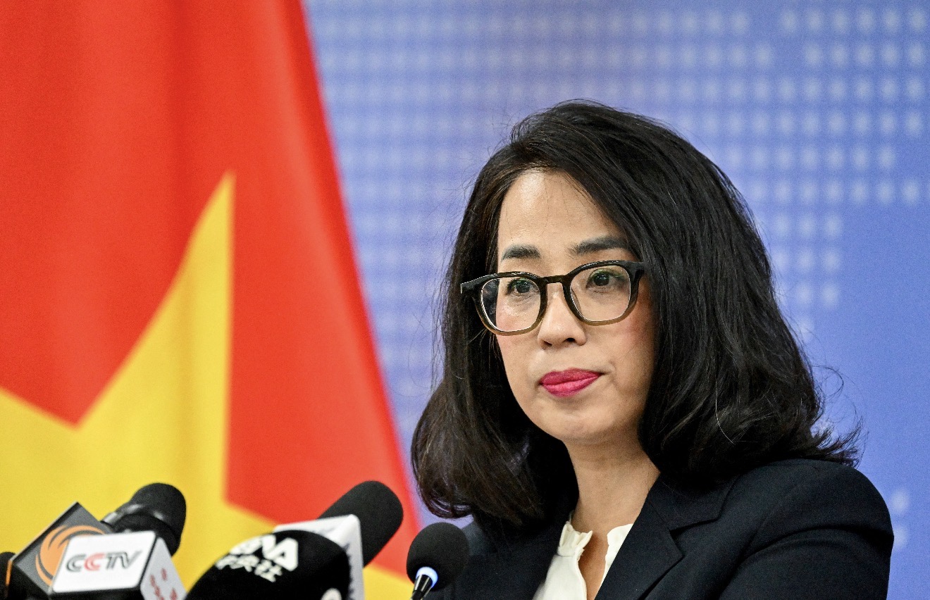 Người phát ngôn Bộ Ngoại giao Phạm Thu Hằng. Nguồn: China Daily