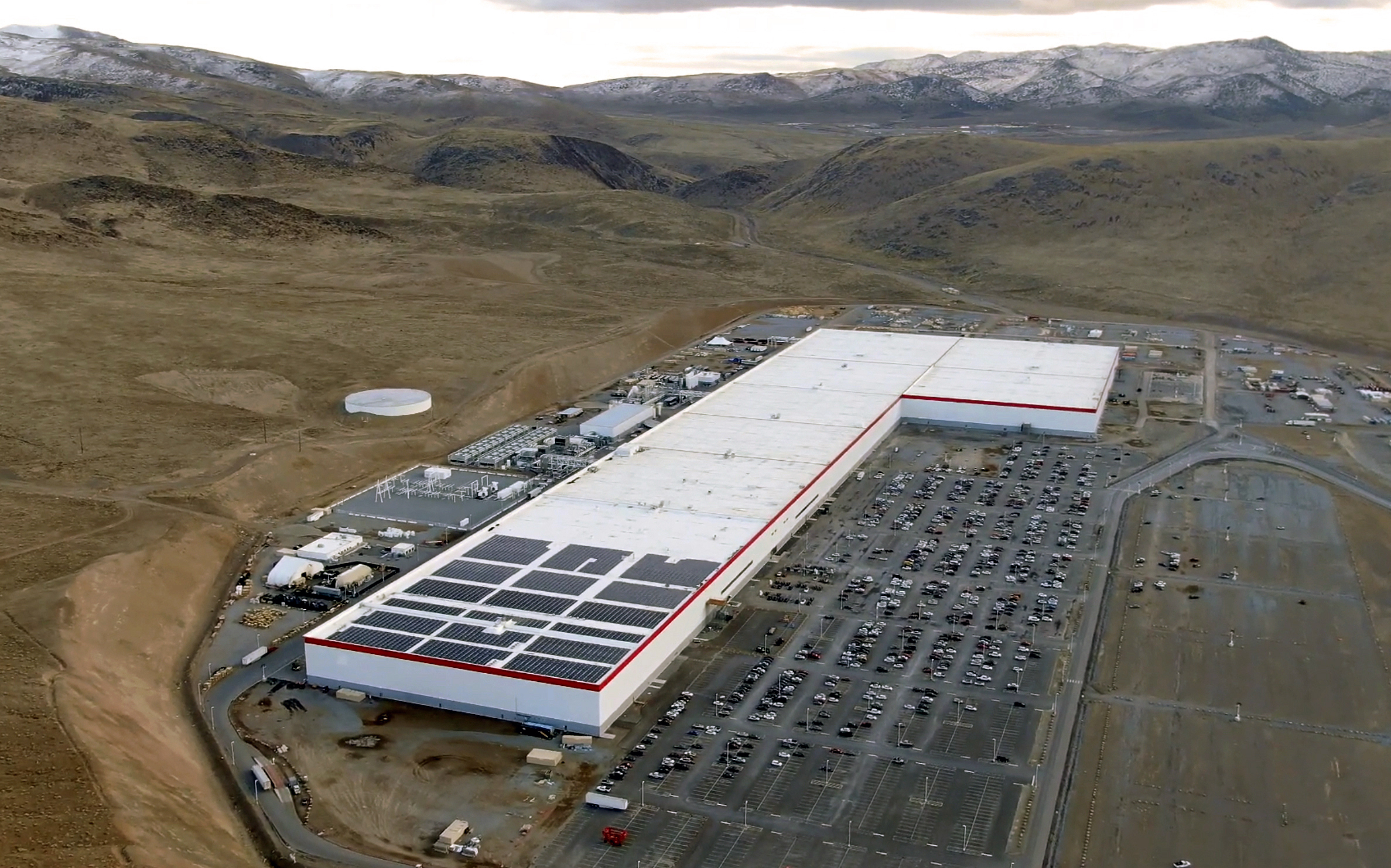 Gigafactory Nevada của Tesla. Nguồn: Wikipedia